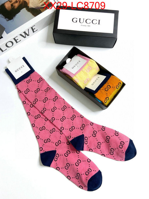 Sock-Gucci luxury cheap ID: LC8709 $: 29USD