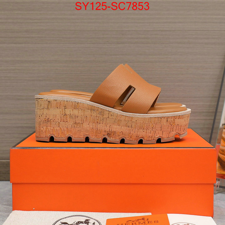 Women Shoes-Hermes best wholesale replica ID: SC7853 $: 125USD