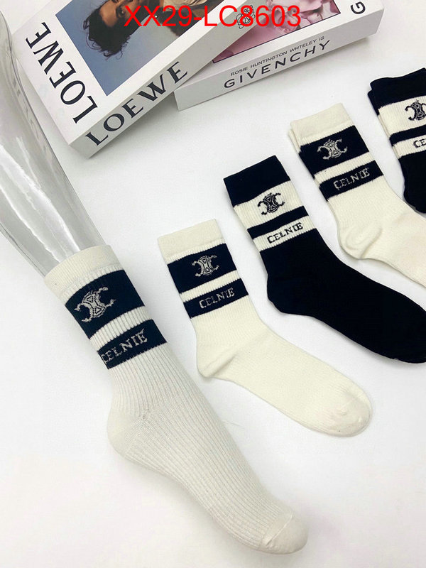 Sock-CELINE 7 star collection ID: LC8603 $: 29USD