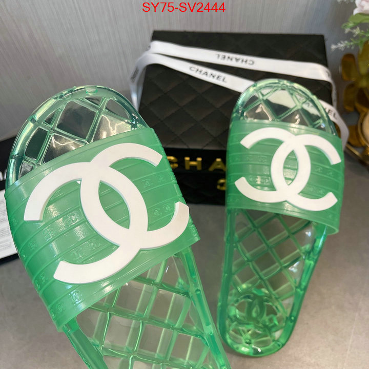 Men shoes-Chanel designer 1:1 replica ID: SV2444 $: 75USD