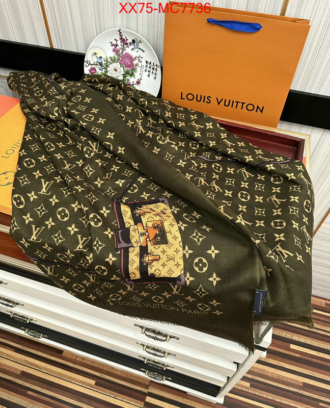 Scarf-LV 2024 aaaaa replica 1st copy ID: MC7736 $: 75USD