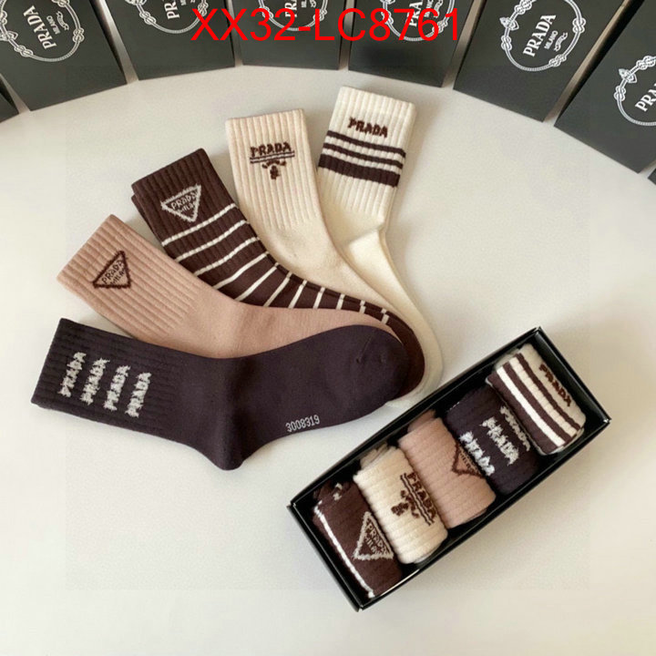 Sock-Prada where to buy the best replica ID: LC8761 $: 32USD