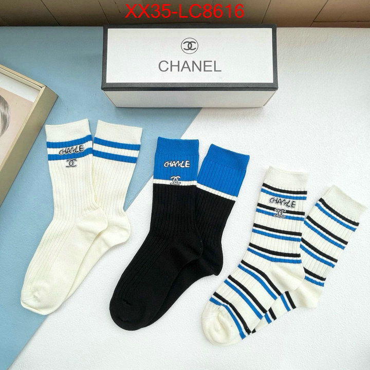 Sock-Chanel counter quality ID: LC8616 $: 35USD