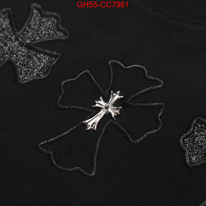 Clothing-Chrome Hearts wholesale replica shop ID: CC7961 $: 55USD