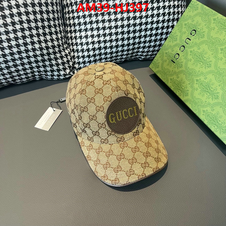 Cap(Hat)-Gucci high quality designer replica ID: HJ397 $: 39USD