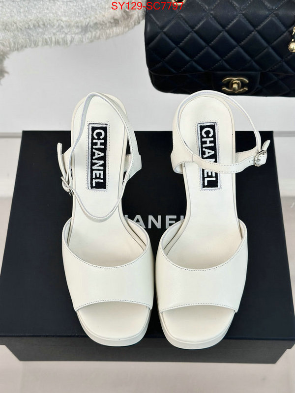 Women Shoes-Chanel buy top high quality replica ID: SC7797 $: 129USD