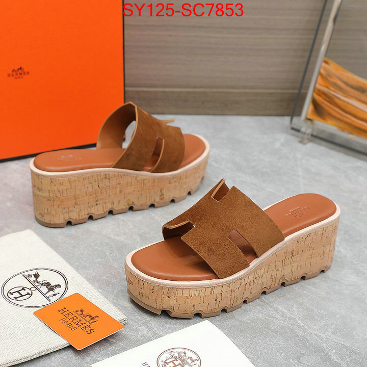 Women Shoes-Hermes best wholesale replica ID: SC7853 $: 125USD