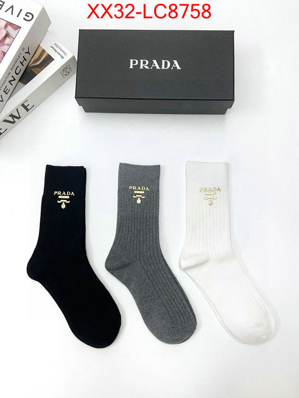 Sock-Prada replica 1:1 high quality ID: LC8758 $: 32USD