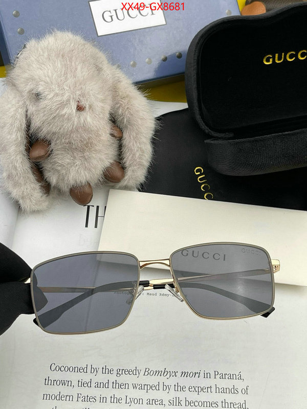 Glasses-Gucci top grade ID: GX8681 $: 49USD