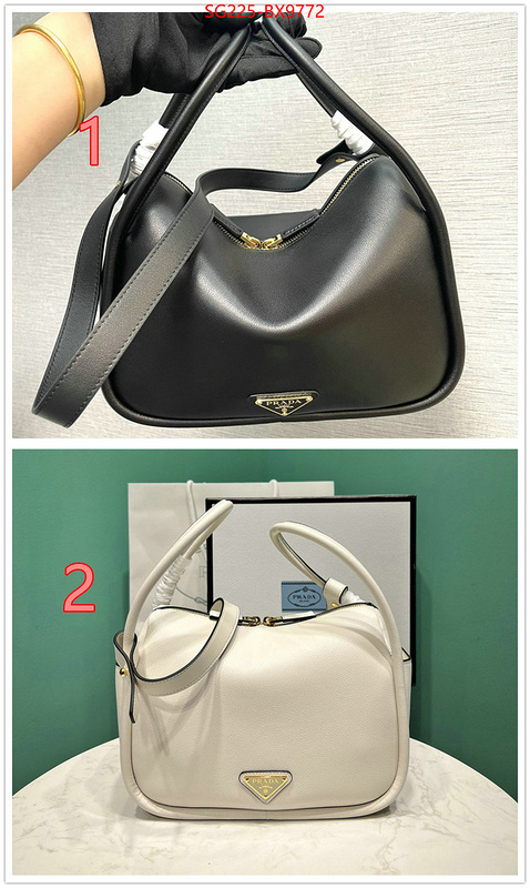 Prada Bags(TOP)-Crossbody- designer fashion replica ID: BX9772 $: 225USD,