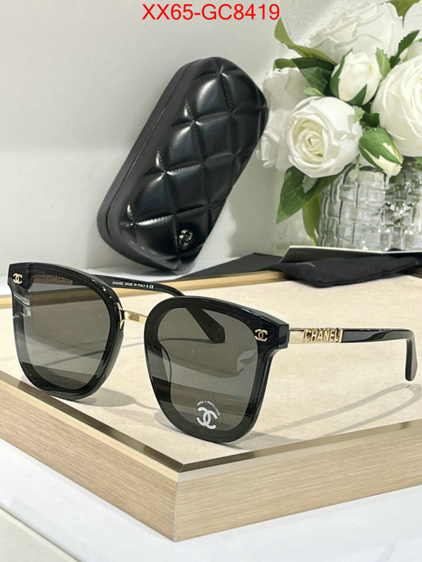 Glasses-Chanel what's the best place to buy replica ID: GC8419 $: 65USD