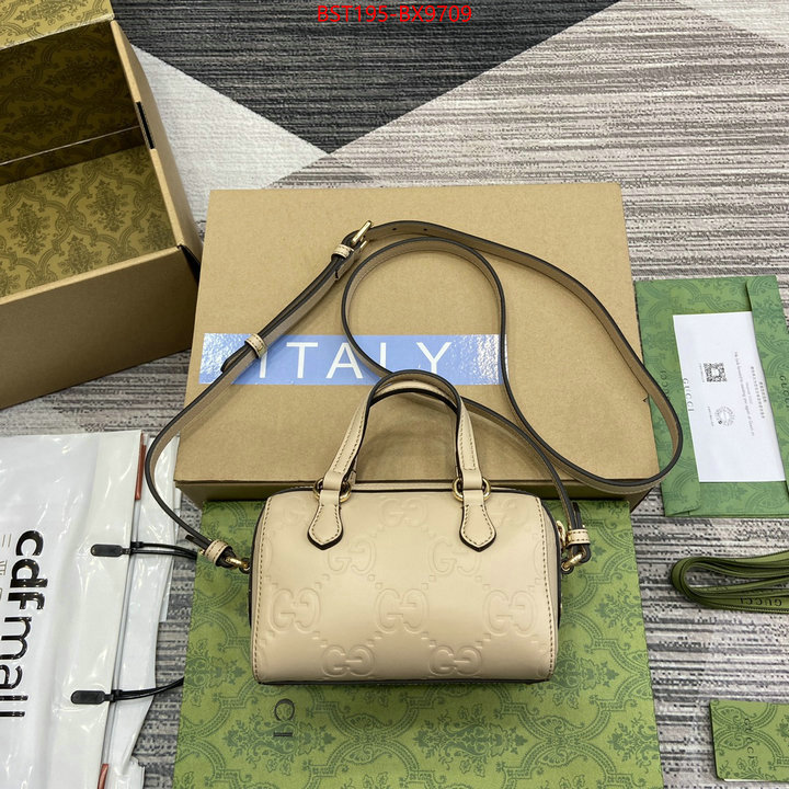 Gucci Bags(TOP)-Crossbody- fake designer ID: BX9709 $: 195USD,