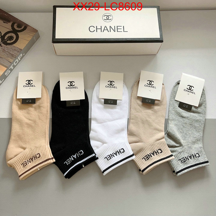 Sock-Chanel unsurpassed quality ID: LC8609 $: 29USD