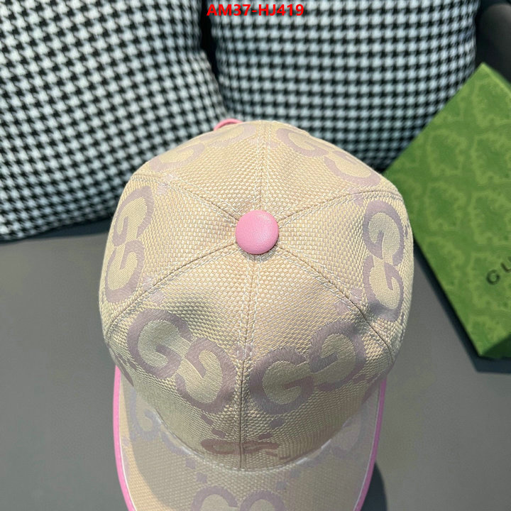 Cap(Hat)-Gucci buy high quality cheap hot replica ID: HJ419 $: 37USD