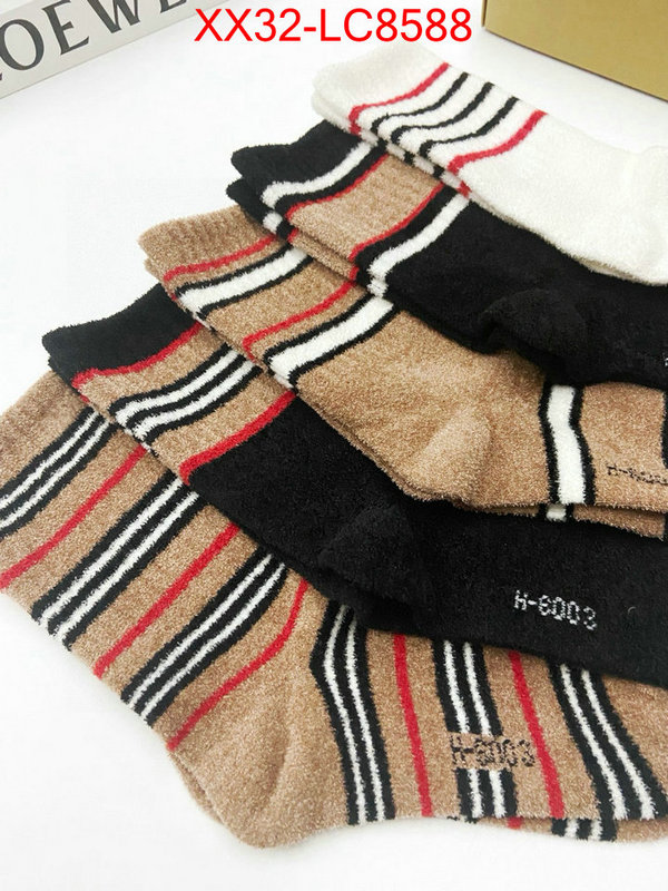 Sock-Burberry aaaaa replica ID: LC8588 $: 32USD