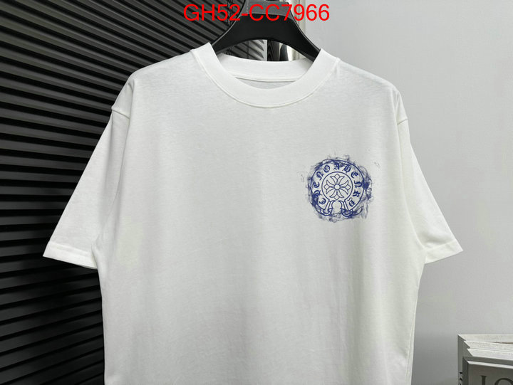 Clothing-Chrome Hearts luxury shop ID: CC7966 $: 52USD