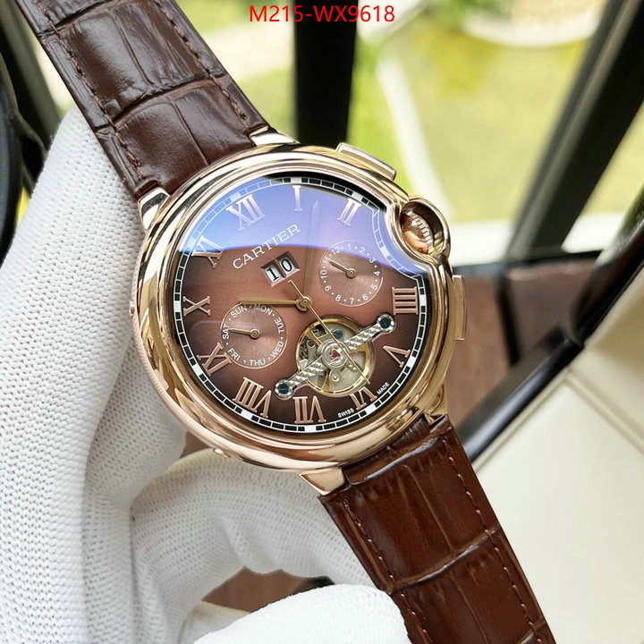 Watch(TOP)-Cartier where can you buy replica ID: WX9618 $: 215USD