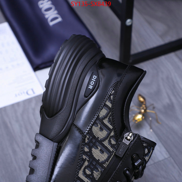 Men shoes-Dior designer replica ID: SX8439 $: 135USD