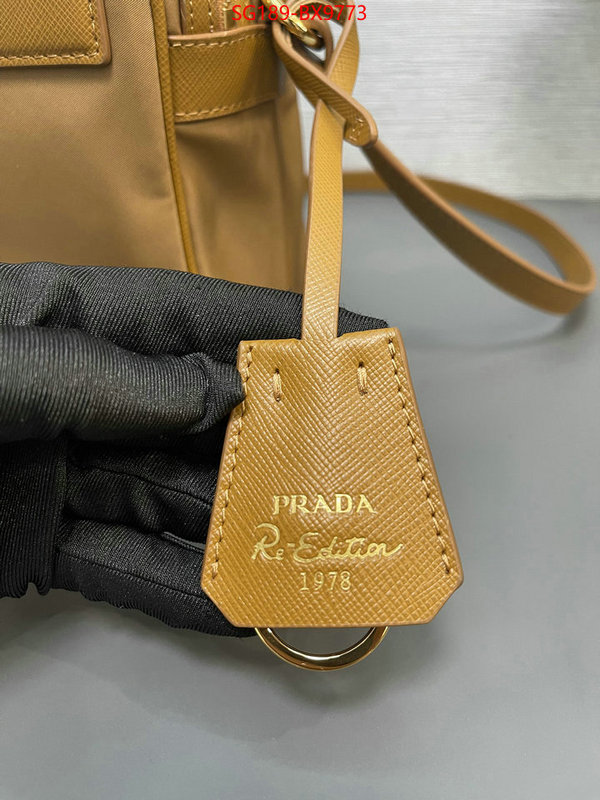 Prada Bags(TOP)-Crossbody- buying replica ID: BX9773 $: 189USD,