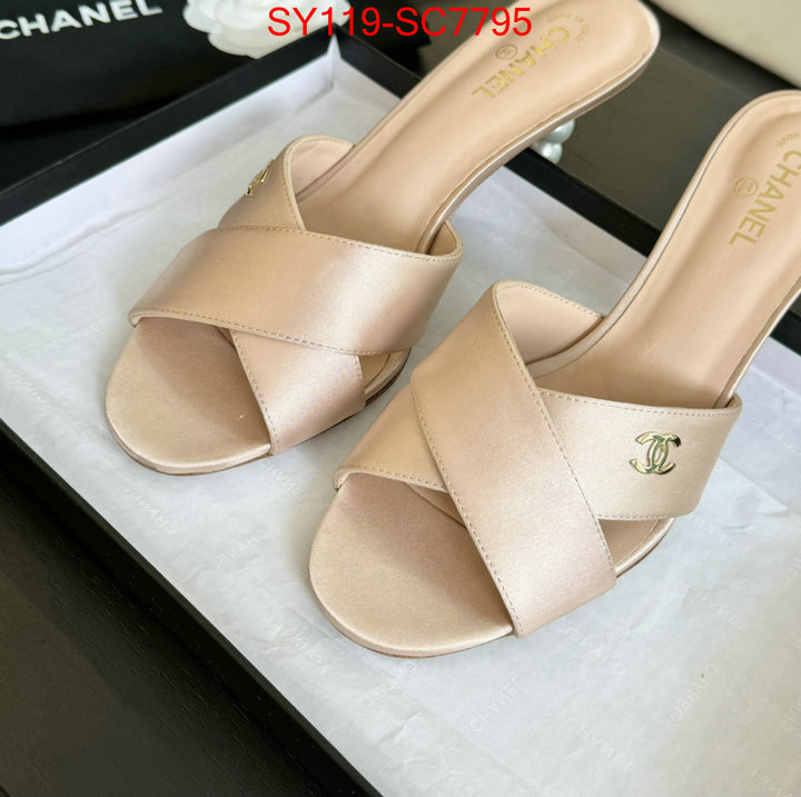 Women Shoes-Chanel for sale cheap now ID: SC7795 $: 119USD