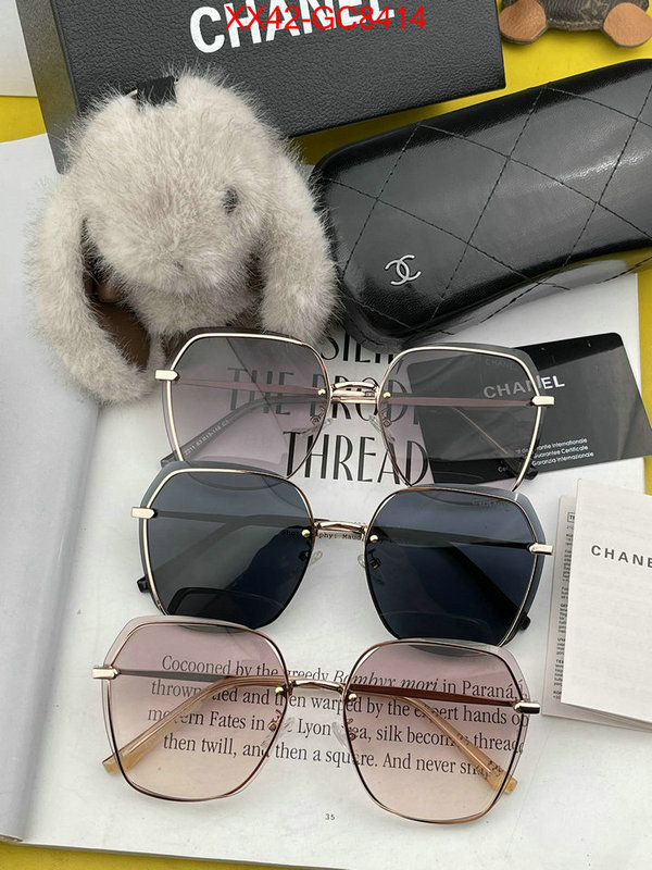 Glasses-Chanel fake cheap best online ID: GC8414 $: 42USD