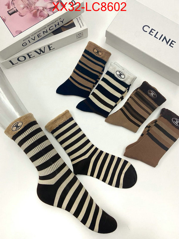 Sock-CELINE replica wholesale ID: LC8602 $: 32USD