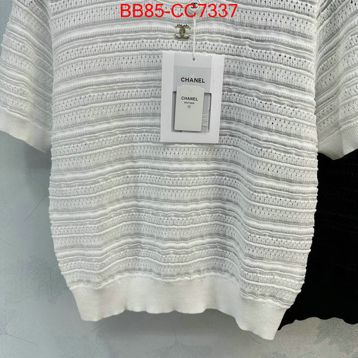 Clothing-Chanel 1:1 replica wholesale ID: CC7337 $: 85USD