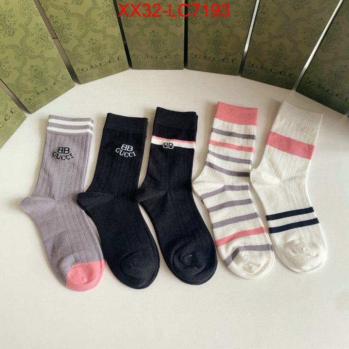 Sock-Gucci 7 star collection ID: LC7193 $: 32USD
