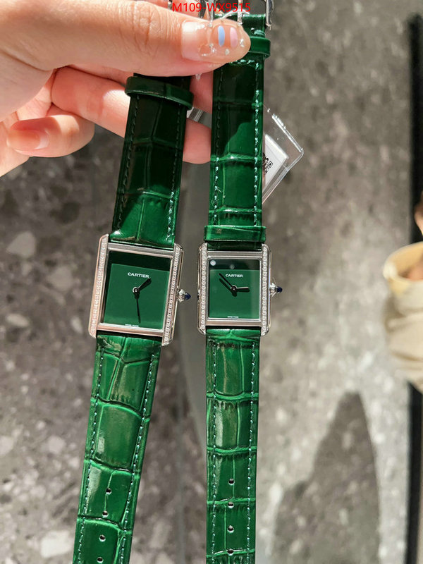 Watch(4A)-Cartier the highest quality fake ID: WX9515 $: 109USD