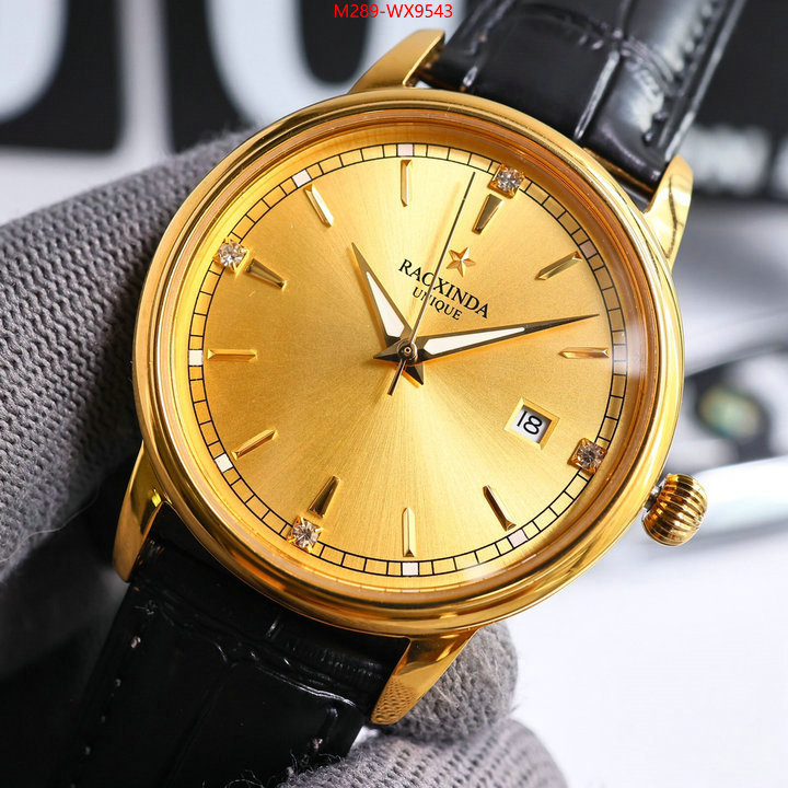 Watch(TOP)-Raoxinda high quality designer replica ID: WX9543 $: 289USD