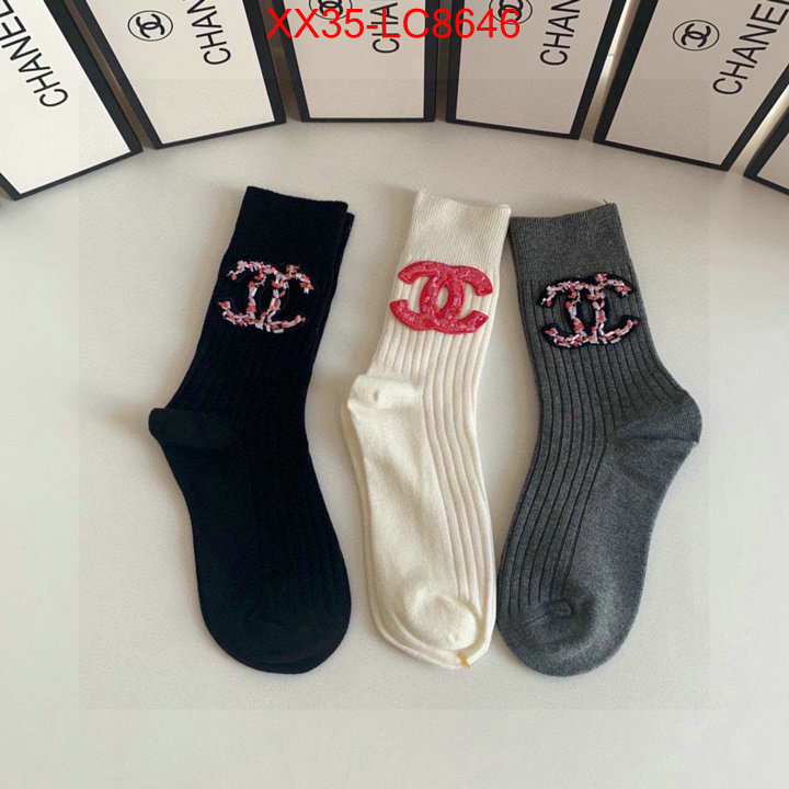 Sock-Chanel we offer ID: LC8646 $: 35USD