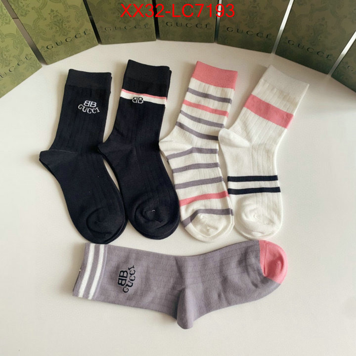 Sock-Gucci 7 star collection ID: LC7193 $: 32USD