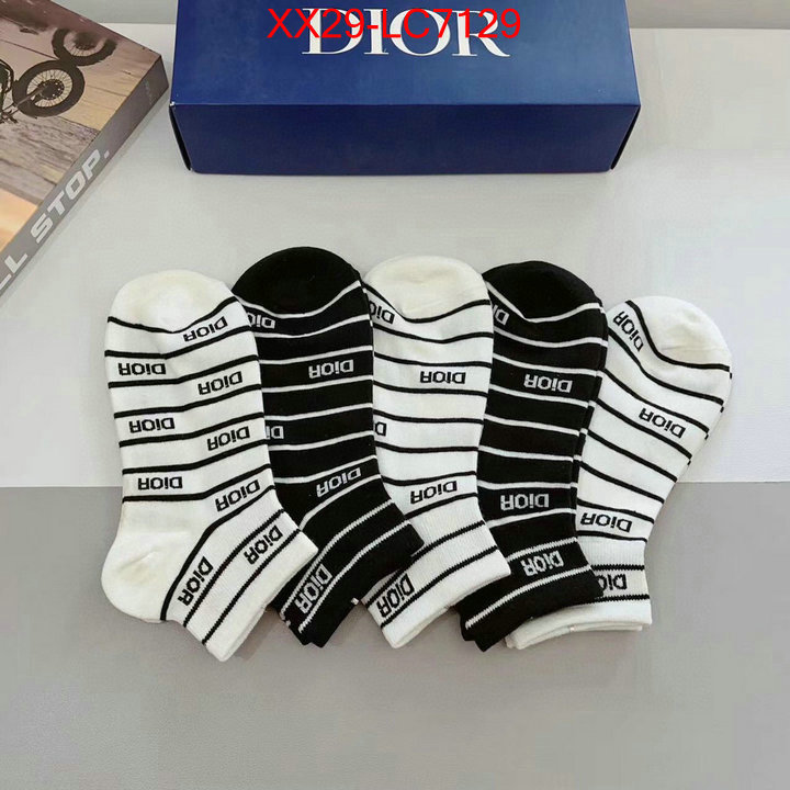 Sock-Dior top quality designer replica ID: LC7129 $: 29USD