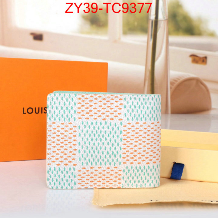 LV Bags(4A)-Wallet aaaaa class replica ID: TC9377 $: 39USD,