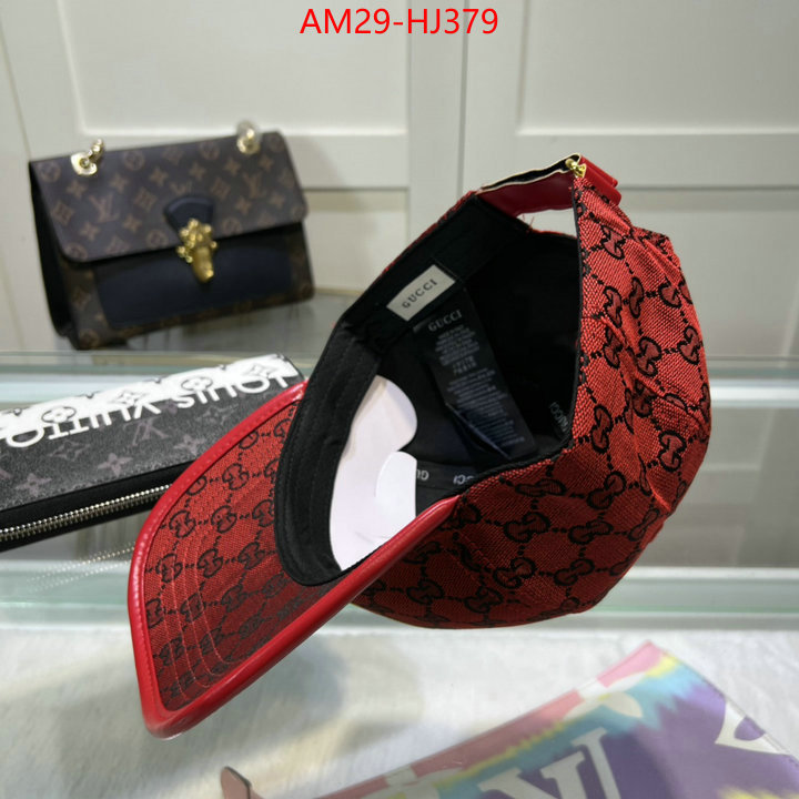 Cap(Hat)-Gucci buy cheap replica ID: HJ379 $: 29USD