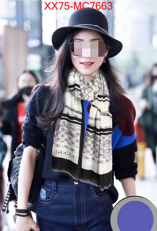 Scarf-Gucci buy cheap replica ID: MC7663 $: 75USD