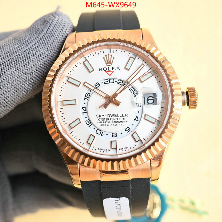 Watch(TOP)-Rolex what is a 1:1 replica ID: WX9649 $: 645USD