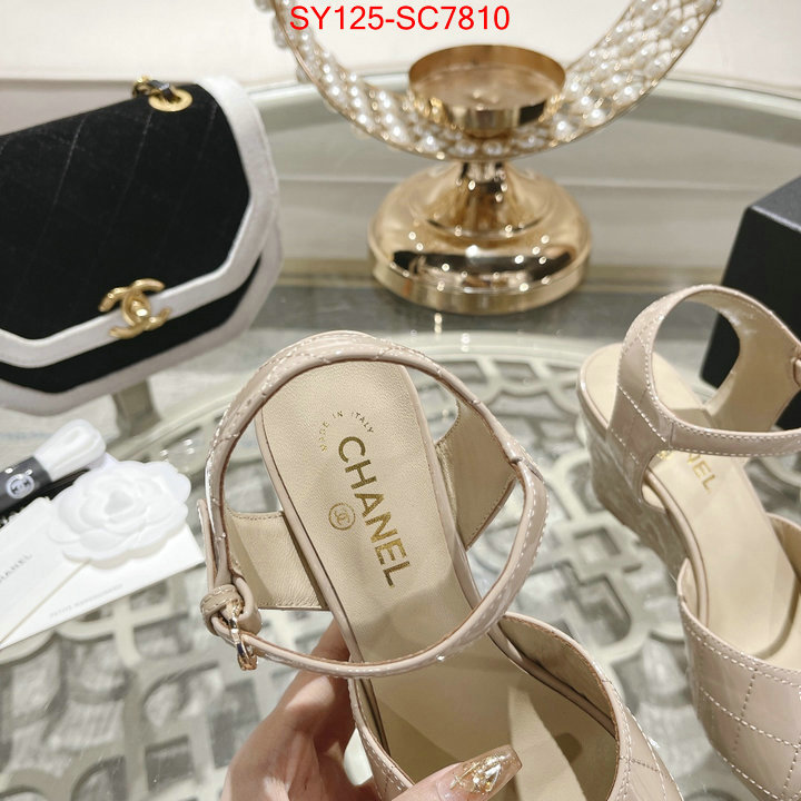 Women Shoes-Chanel sell online ID: SC7810 $: 125USD