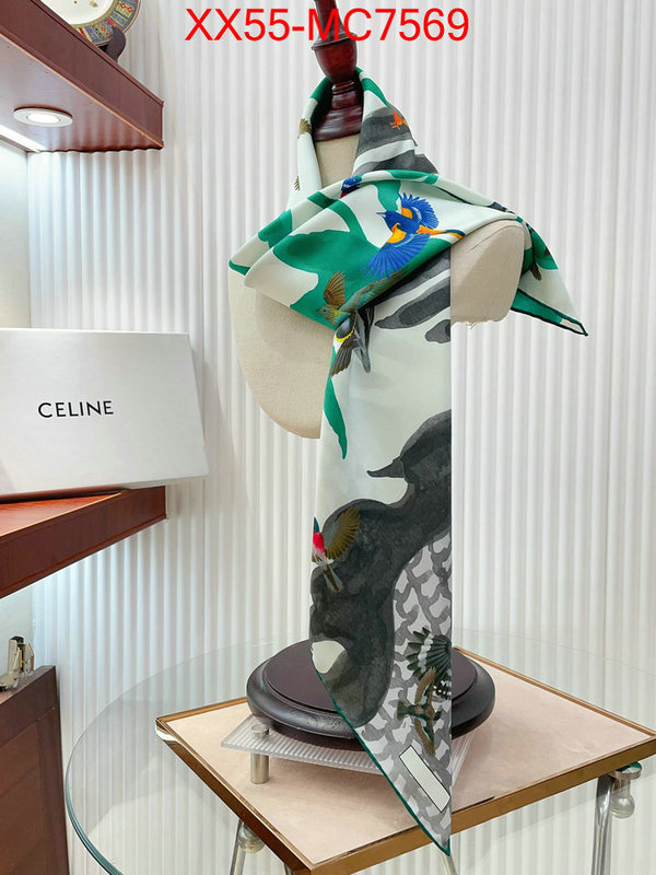 Scarf-CELINE fake high quality ID: MC7569 $: 55USD