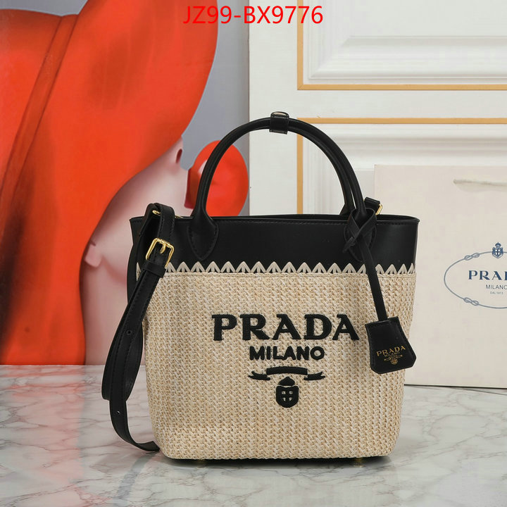 Prada Bags(4A)-Handbag- where to buy replicas ID: BX9776 $: 99USD,