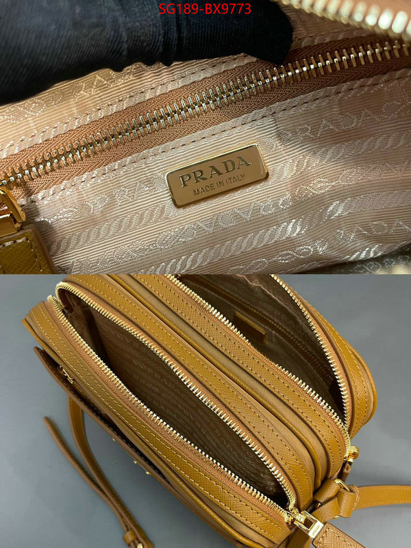 Prada Bags(TOP)-Crossbody- buying replica ID: BX9773 $: 189USD,