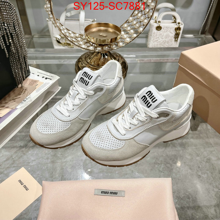 Women Shoes-Miu Miu high quality replica ID: SC7881 $: 125USD