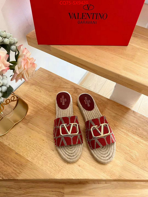 Women Shoes-Valentino what's the best to buy replica ID: SX9420 $: 75USD