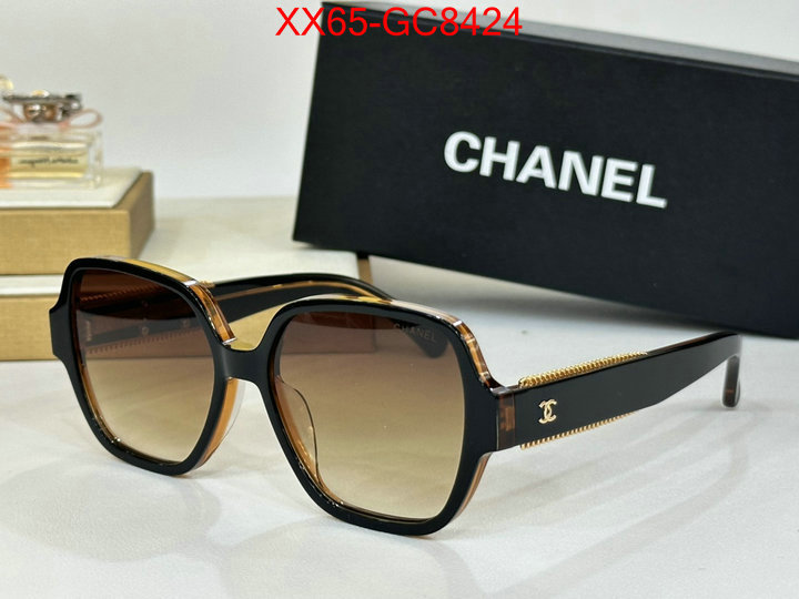 Glasses-Chanel shop cheap high quality 1:1 replica ID: GC8424 $: 65USD