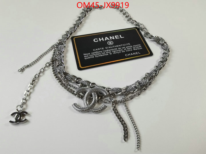 Jewelry-Chanel best site for replica ID: JX9919 $: 45USD