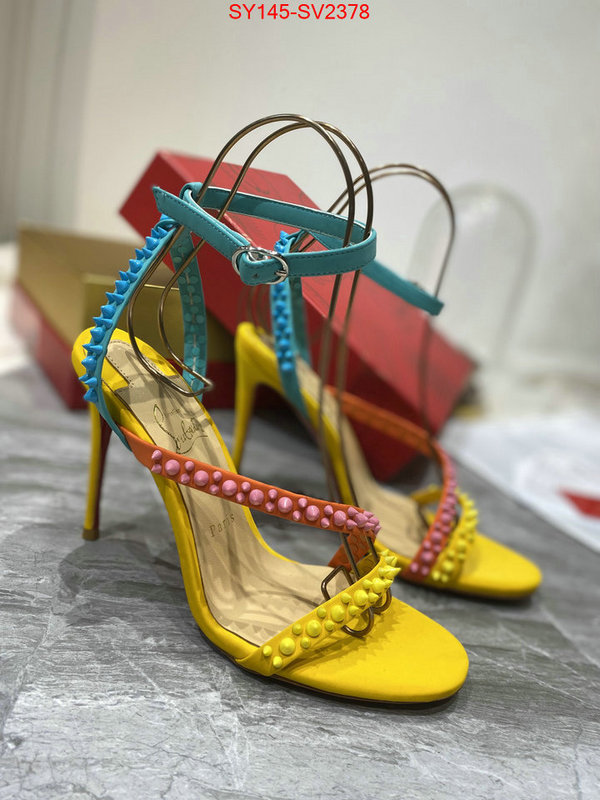 Women Shoes-Christian Louboutin high quality customize ID: SV2378 $: 145USD