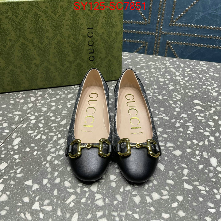 Women Shoes-Gucci replica aaaaa designer ID: SC7851 $: 125USD