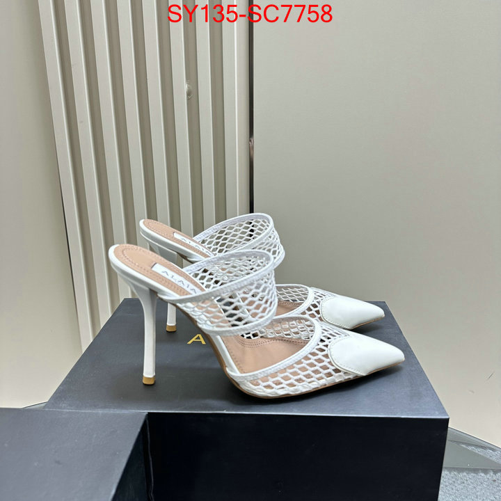 Women Shoes-ALAIA copy aaaaa ID: SC7758 $: 135USD