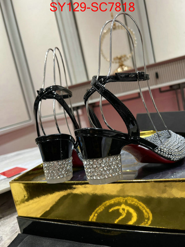 Women Shoes-Christian Louboutin replicas buy special ID: SC7818 $: 129USD