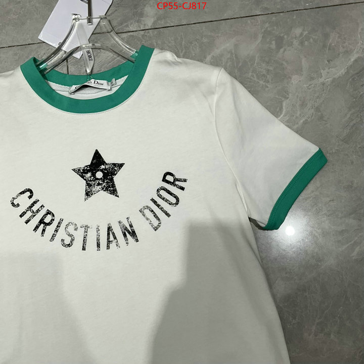 Clothing-Dior designer high replica ID: CJ817 $: 55USD